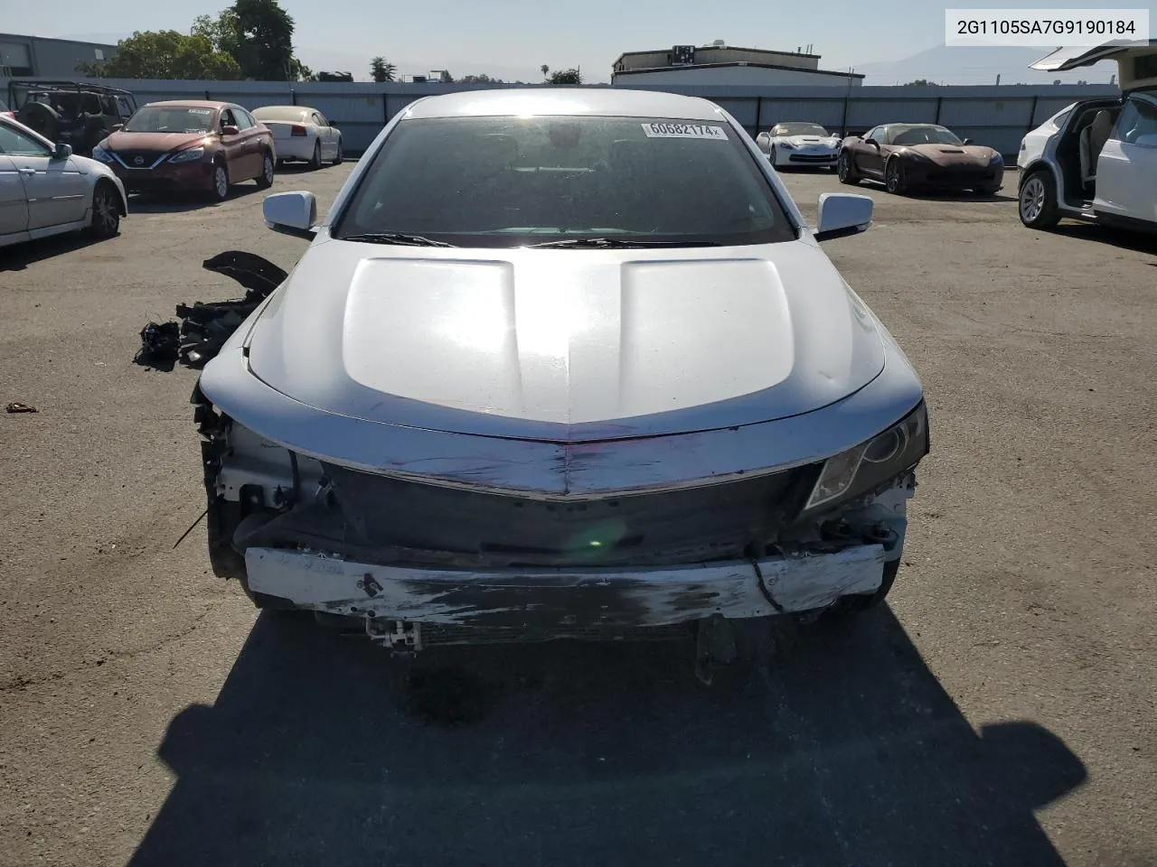 2G1105SA7G9190184 2016 Chevrolet Impala Lt