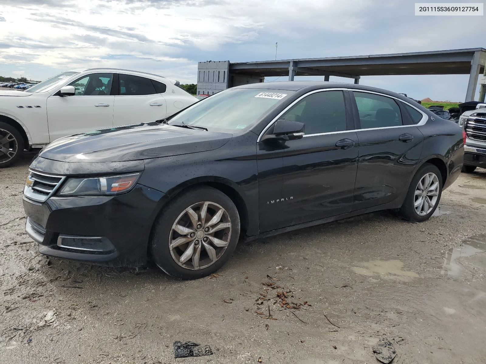 2016 Chevrolet Impala Lt VIN: 2G1115S36G9127754 Lot: 61448214