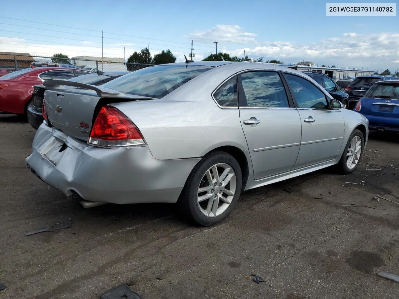 2016 Chevrolet Impala Limited Ltz VIN: 2G1WC5E37G1140782 Lot: 61668284