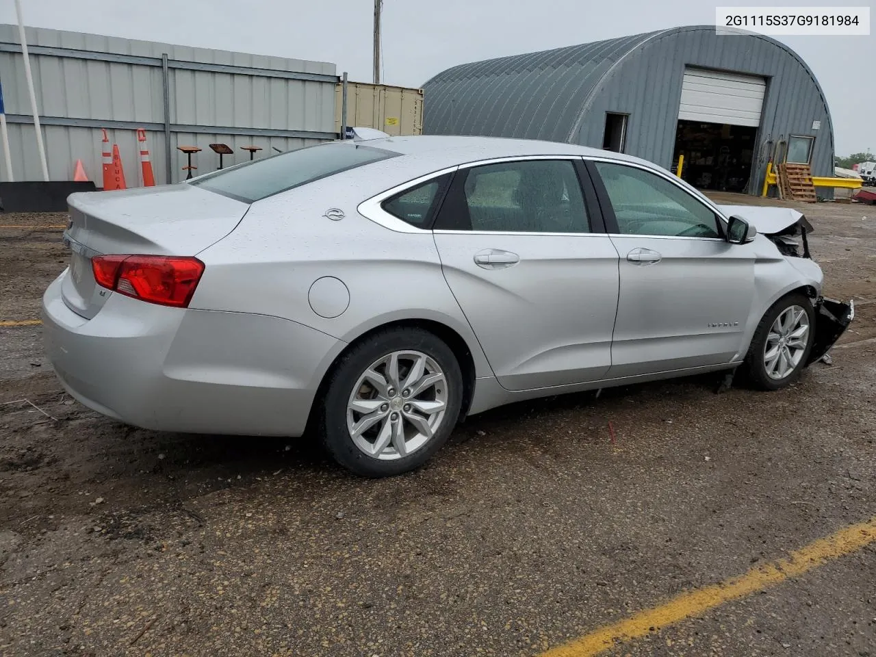 2016 Chevrolet Impala Lt VIN: 2G1115S37G9181984 Lot: 62039934