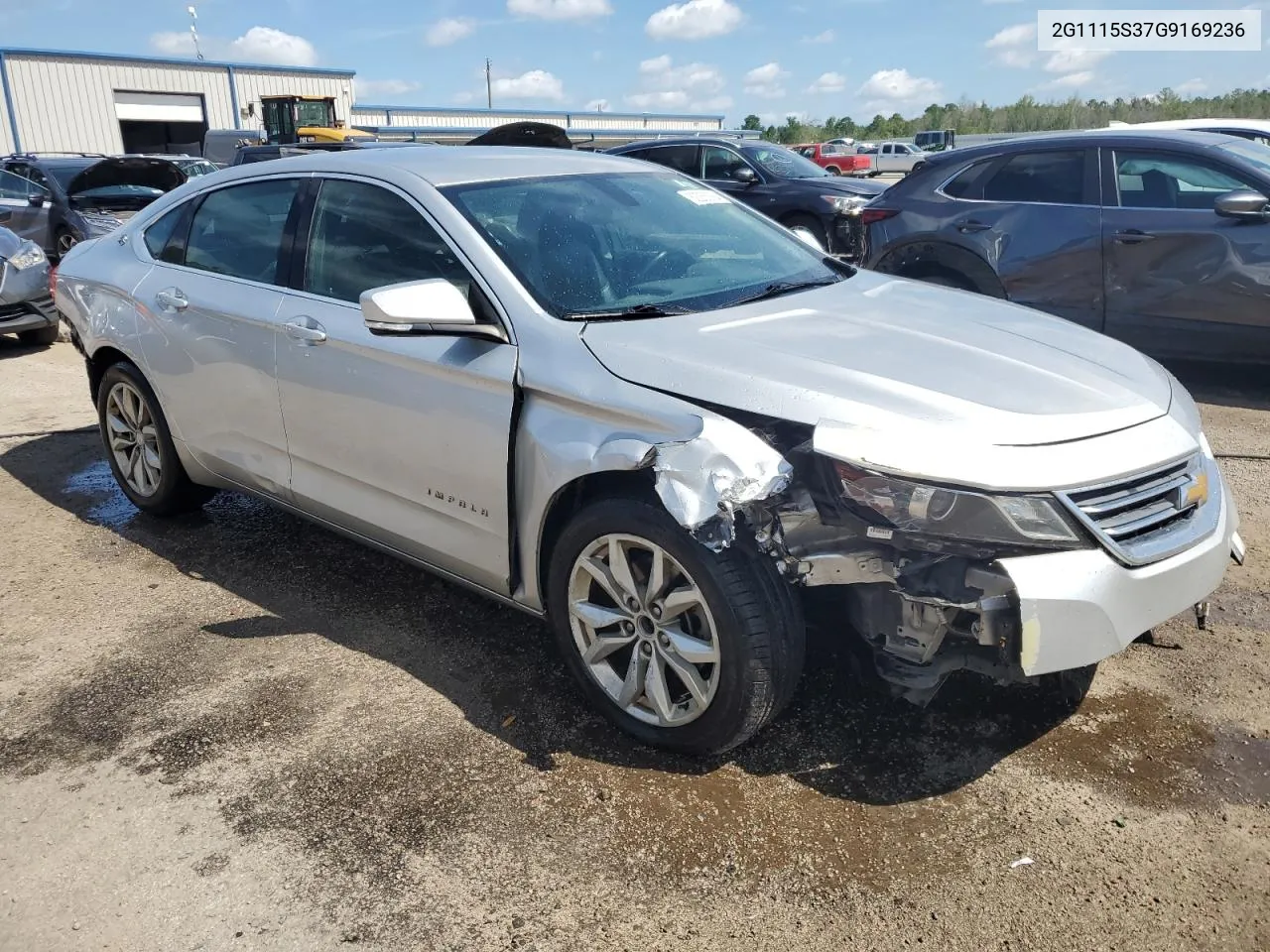 2016 Chevrolet Impala Lt VIN: 2G1115S37G9169236 Lot: 62255384