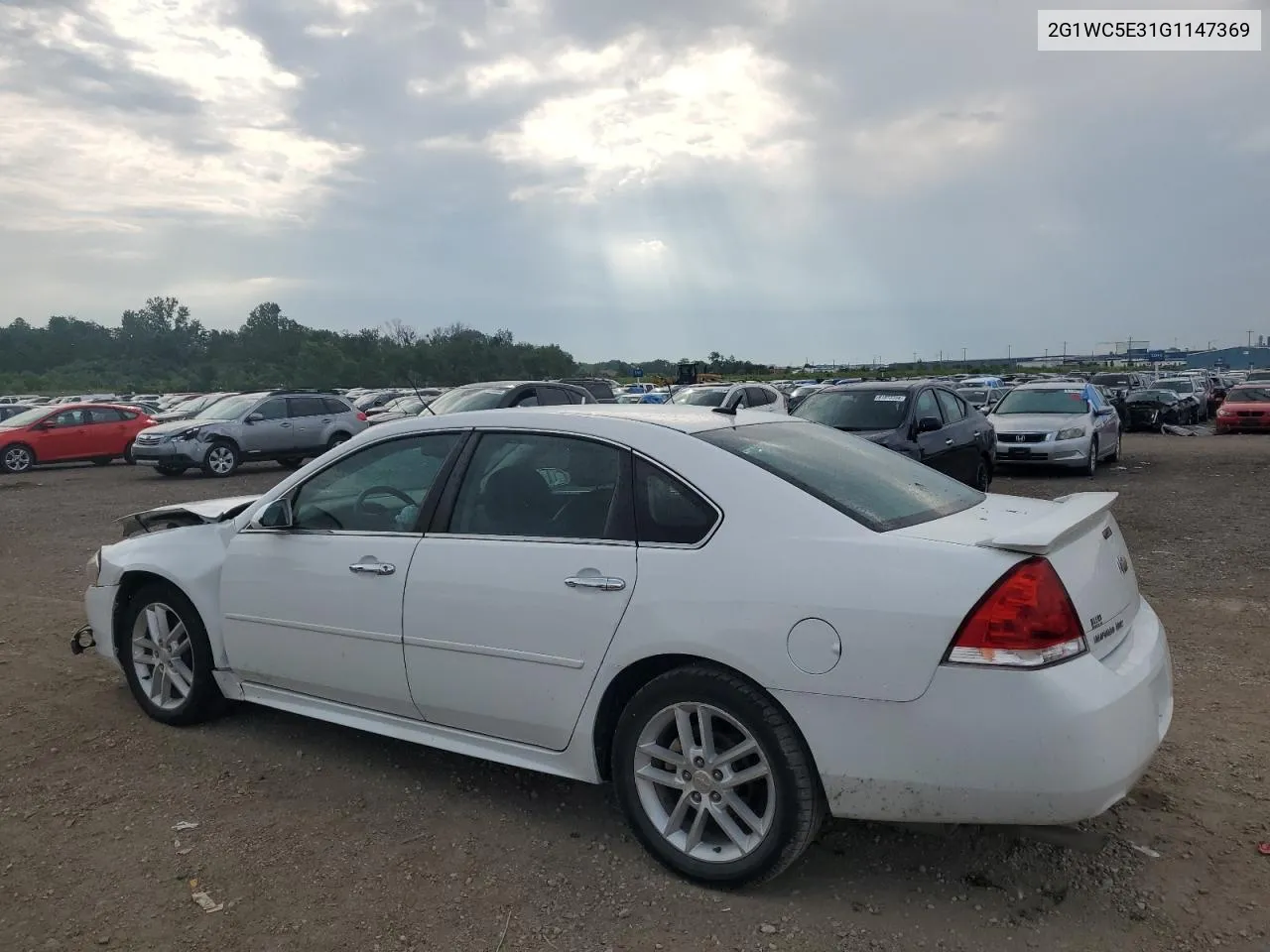 2016 Chevrolet Impala Limited Ltz VIN: 2G1WC5E31G1147369 Lot: 62297074