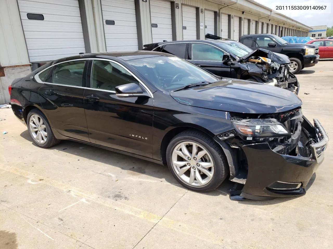 2016 Chevrolet Impala Lt VIN: 2G1115S30G9140967 Lot: 62989594