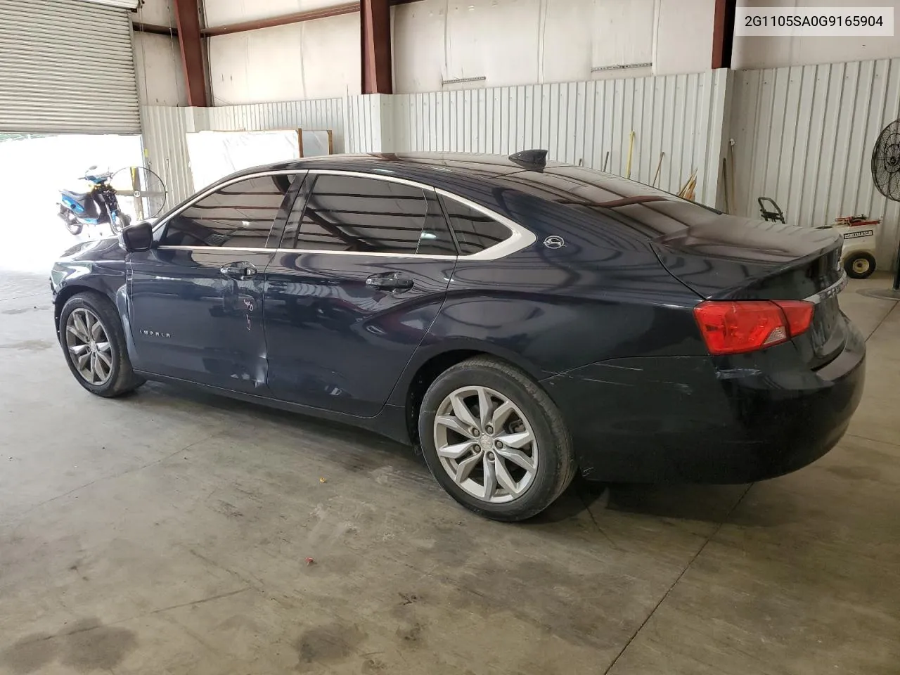 2G1105SA0G9165904 2016 Chevrolet Impala Lt