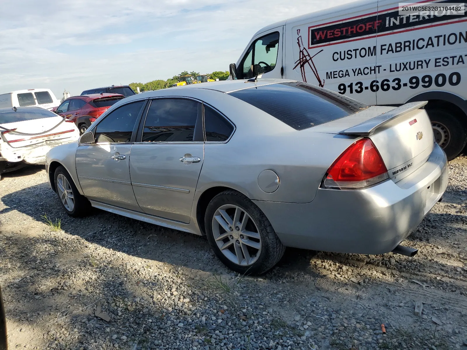 2016 Chevrolet Impala Limited Ltz VIN: 2G1WC5E32G1104482 Lot: 65205794