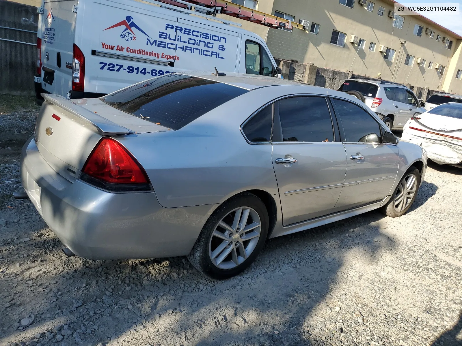 2016 Chevrolet Impala Limited Ltz VIN: 2G1WC5E32G1104482 Lot: 65205794