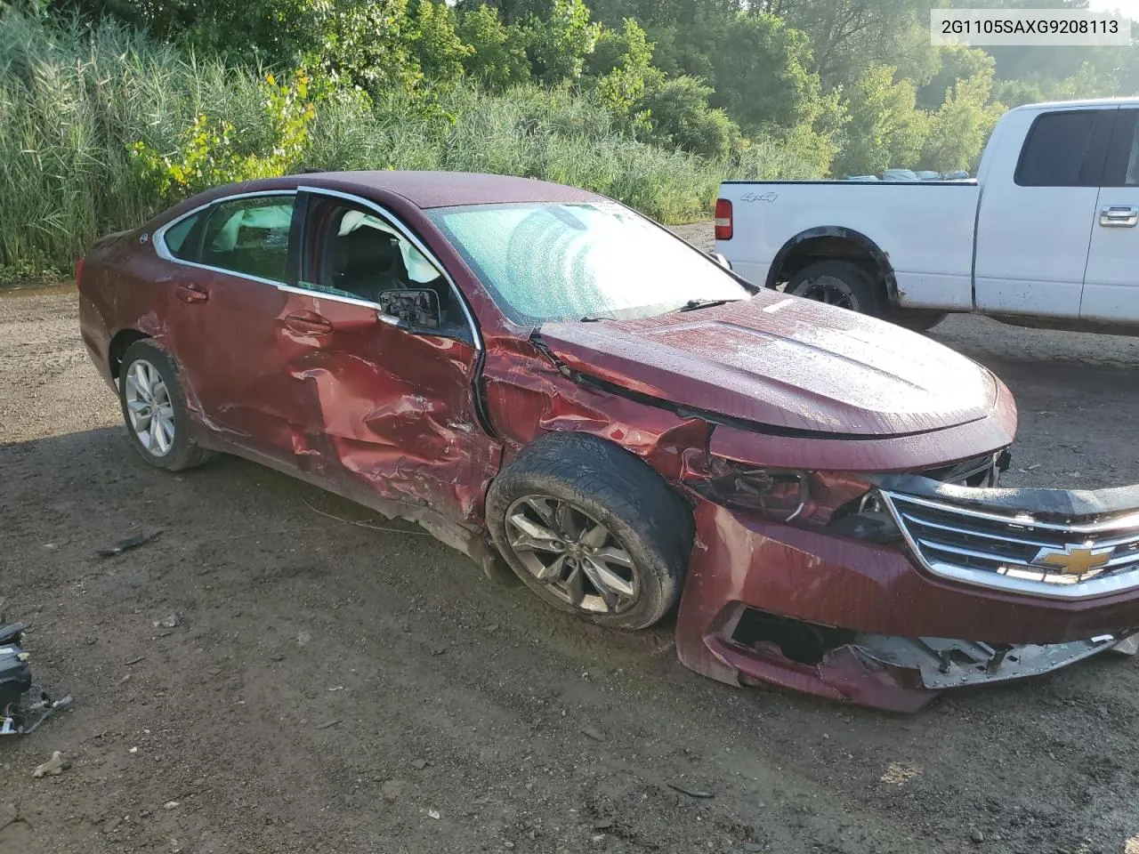 2016 Chevrolet Impala Lt VIN: 2G1105SAXG9208113 Lot: 65555304