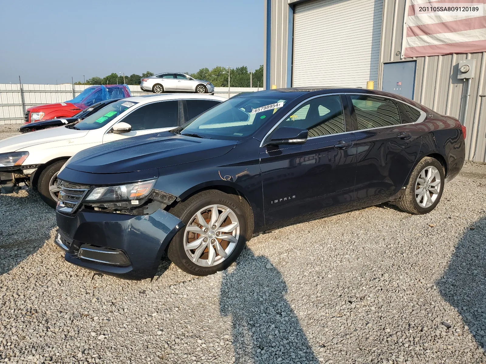 2016 Chevrolet Impala Lt VIN: 2G1105SA8G9120189 Lot: 65798954