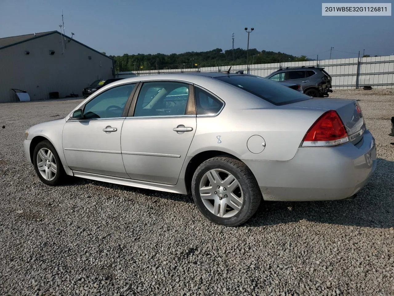 2G1WB5E32G1126811 2016 Chevrolet Impala Limited Lt