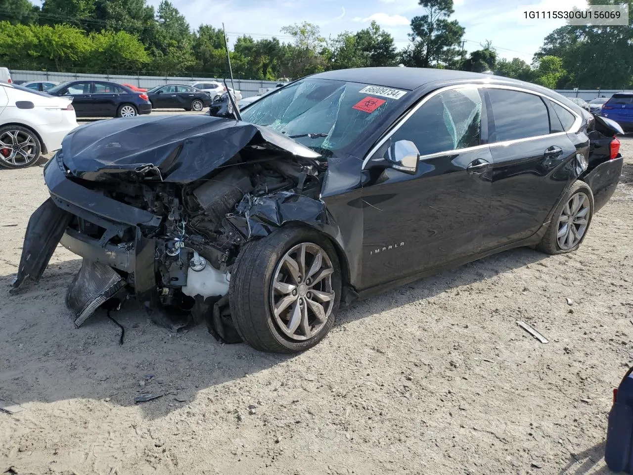 1G1115S30GU156069 2016 Chevrolet Impala Lt