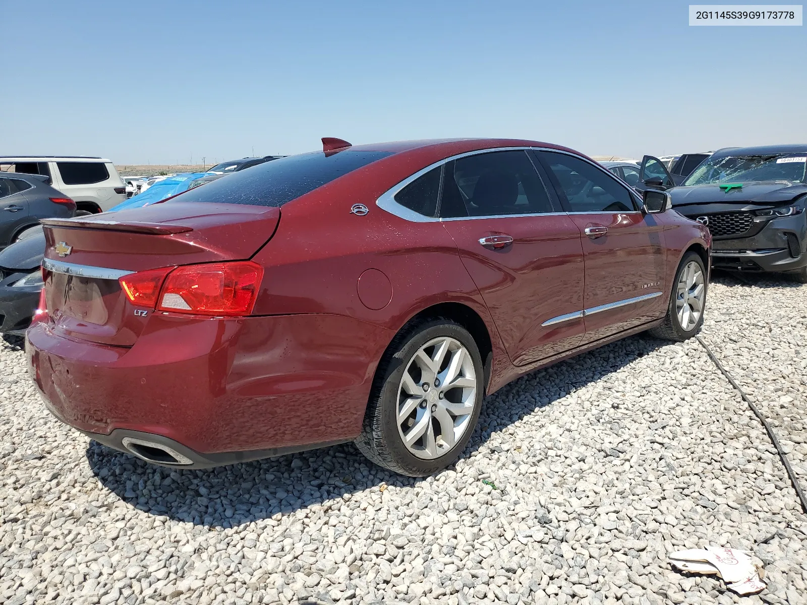 2G1145S39G9173778 2016 Chevrolet Impala Ltz