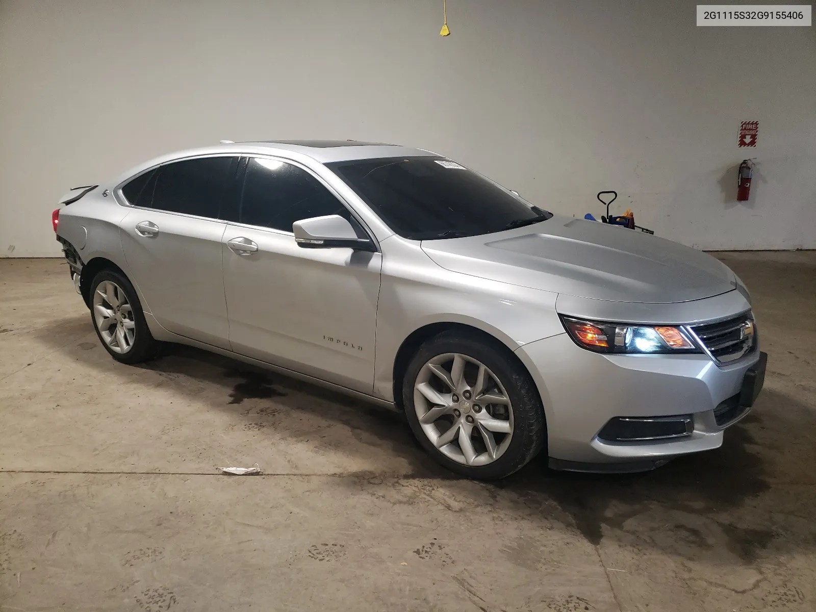 2016 Chevrolet Impala Lt VIN: 2G1115S32G9155406 Lot: 66748304