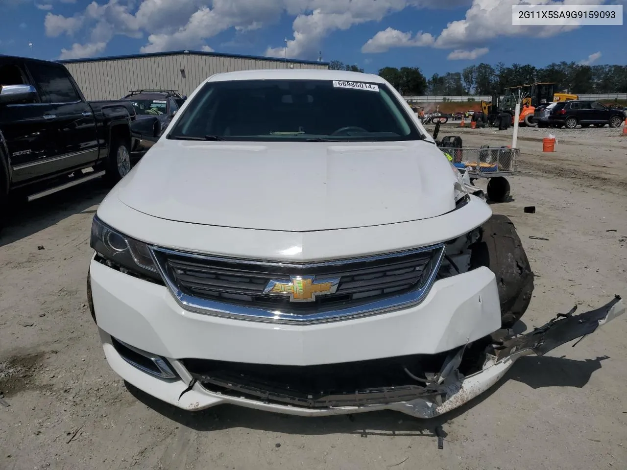 2G11X5SA9G9159093 2016 Chevrolet Impala Ls