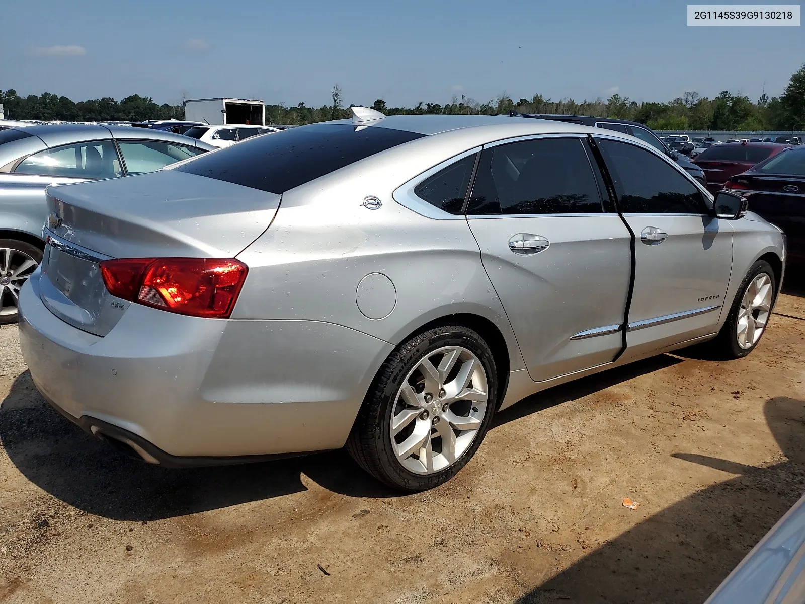 2016 Chevrolet Impala Ltz VIN: 2G1145S39G9130218 Lot: 67158854