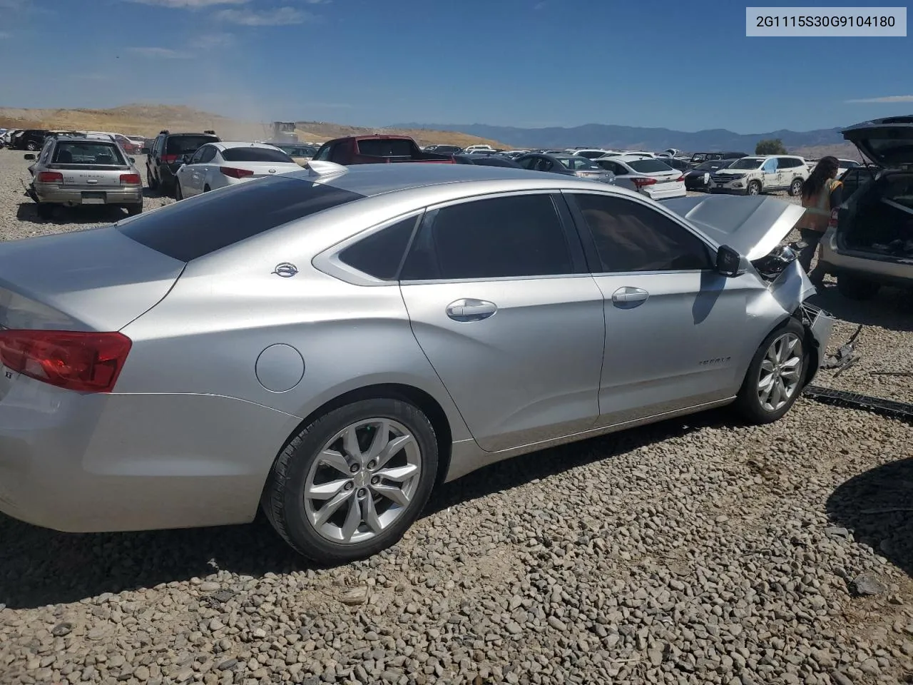 2016 Chevrolet Impala Lt VIN: 2G1115S30G9104180 Lot: 67424874