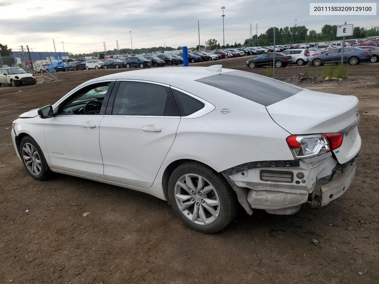 2G1115S32G9129100 2016 Chevrolet Impala Lt