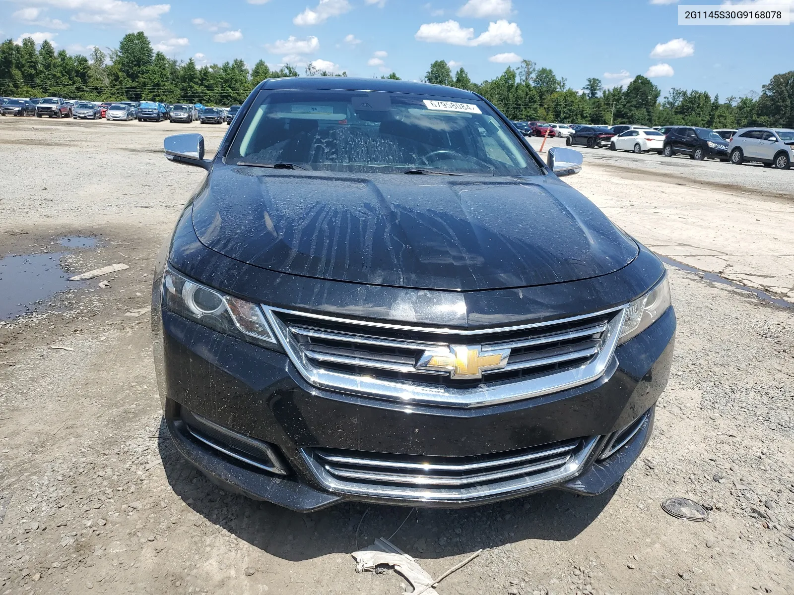 2016 Chevrolet Impala Ltz VIN: 2G1145S30G9168078 Lot: 67958084