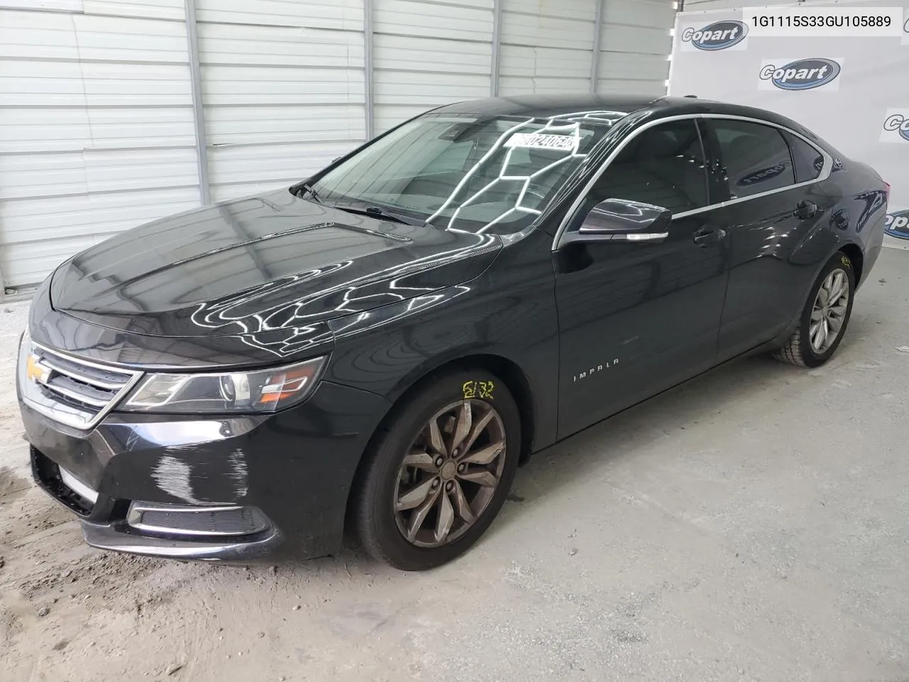 1G1115S33GU105889 2016 Chevrolet Impala Lt