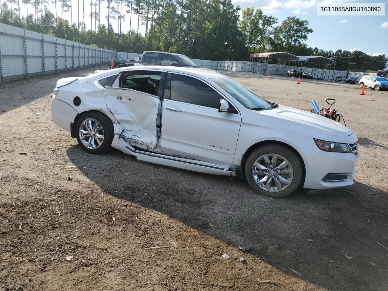 2016 Chevrolet Impala Lt VIN: 1G1105SA8GU160890 Lot: 68995844