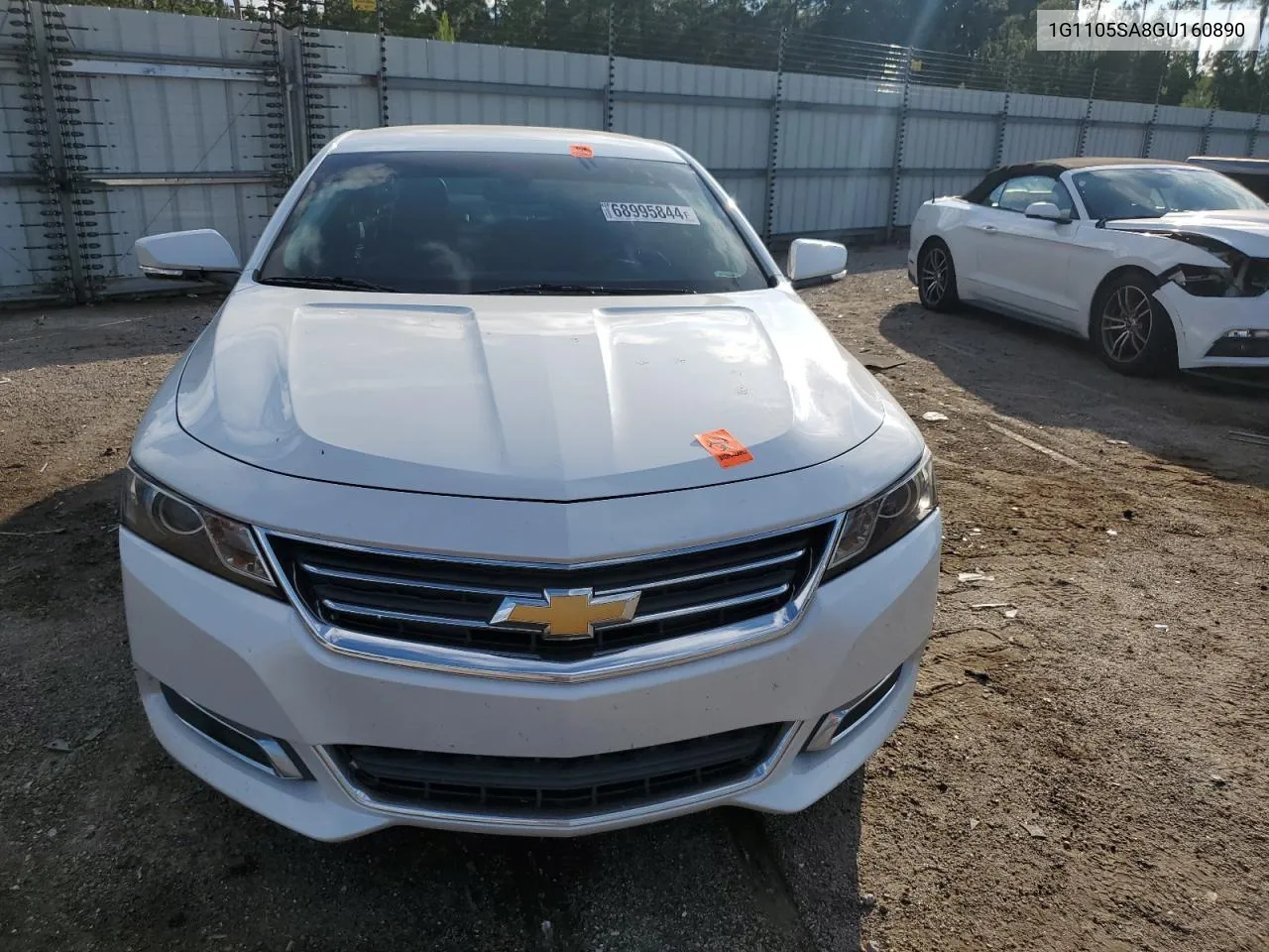 2016 Chevrolet Impala Lt VIN: 1G1105SA8GU160890 Lot: 68995844