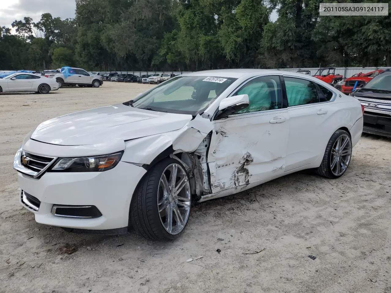 2G1105SA3G9124117 2016 Chevrolet Impala Lt