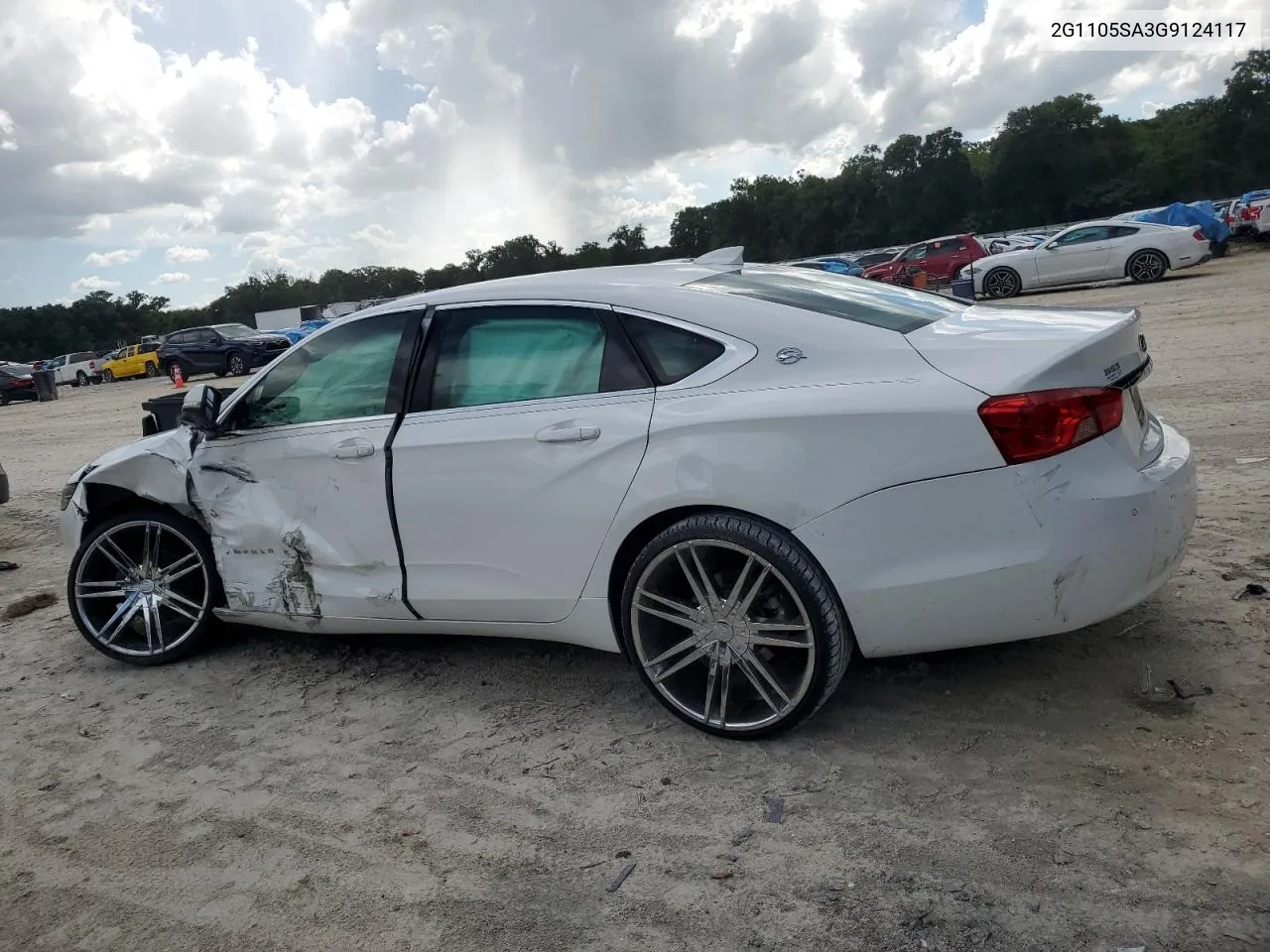 2016 Chevrolet Impala Lt VIN: 2G1105SA3G9124117 Lot: 69267814