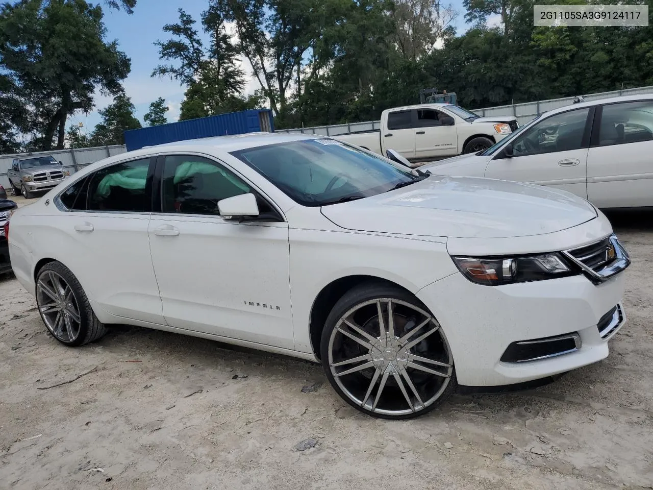 2G1105SA3G9124117 2016 Chevrolet Impala Lt