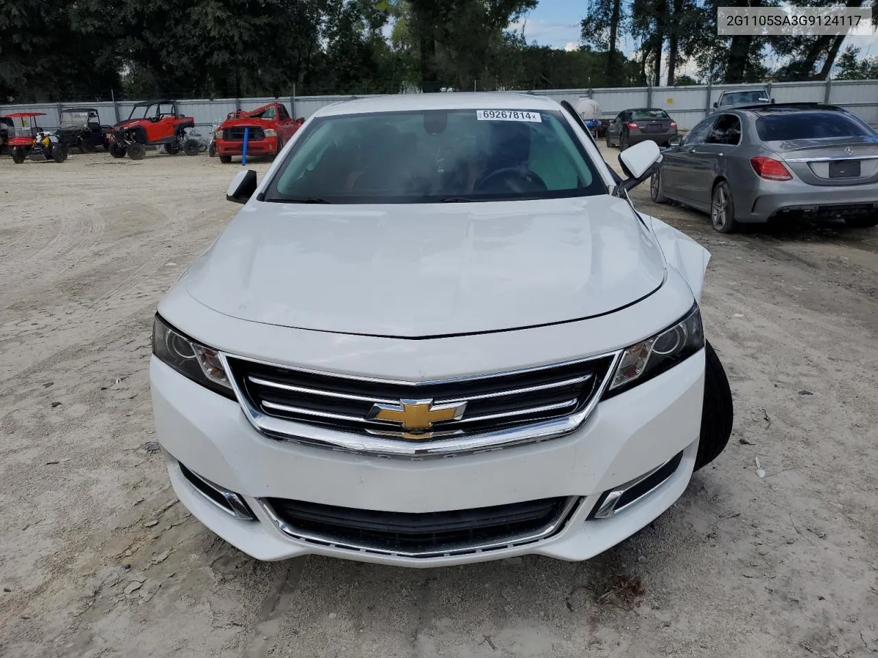 2G1105SA3G9124117 2016 Chevrolet Impala Lt