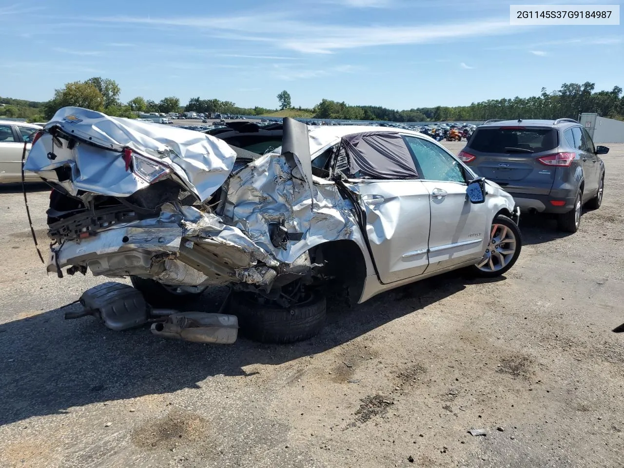 2016 Chevrolet Impala Ltz VIN: 2G1145S37G9184987 Lot: 69666154