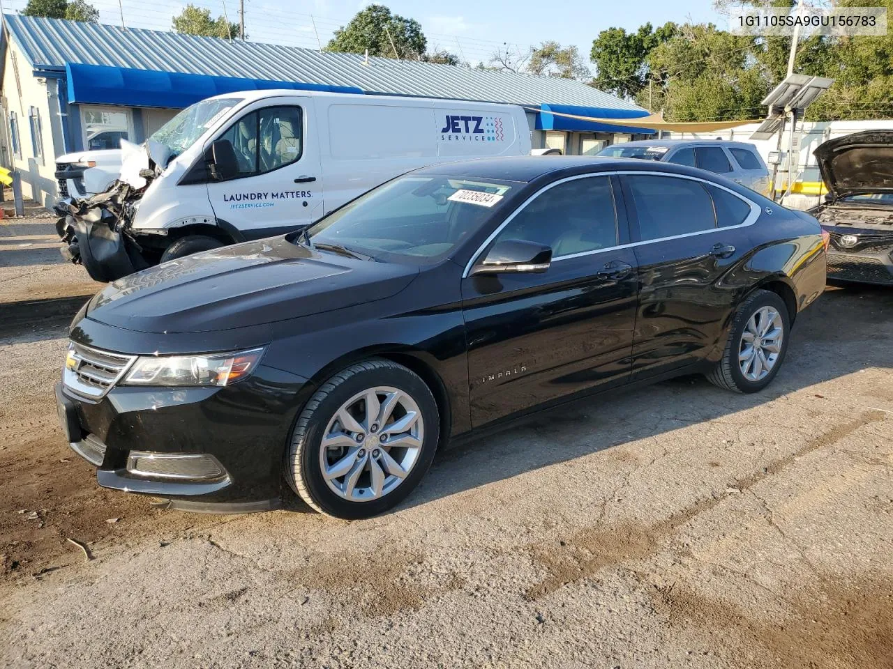 2016 Chevrolet Impala Lt VIN: 1G1105SA9GU156783 Lot: 70235034