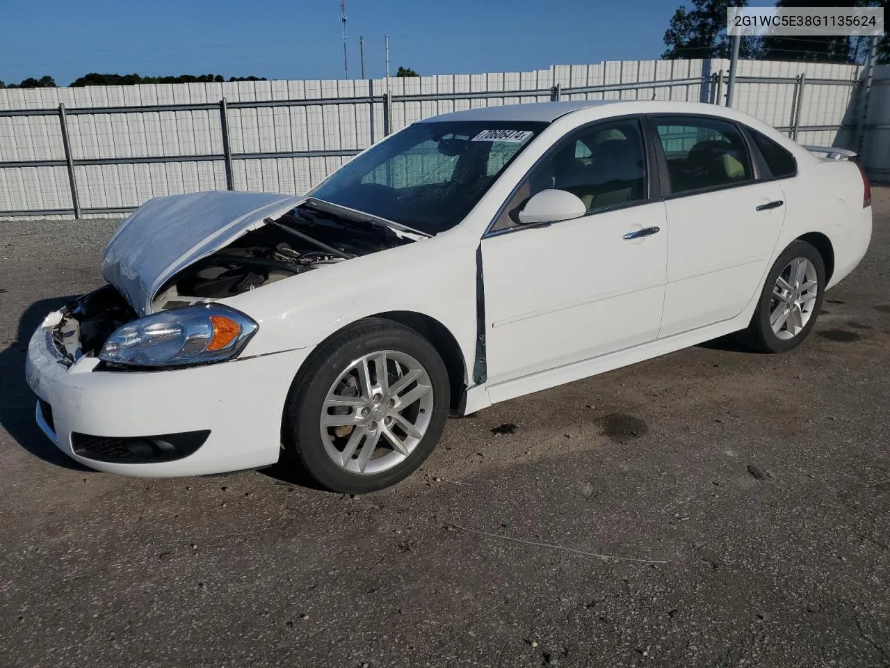 2016 Chevrolet Impala Limited Ltz VIN: 2G1WC5E38G1135624 Lot: 70606474