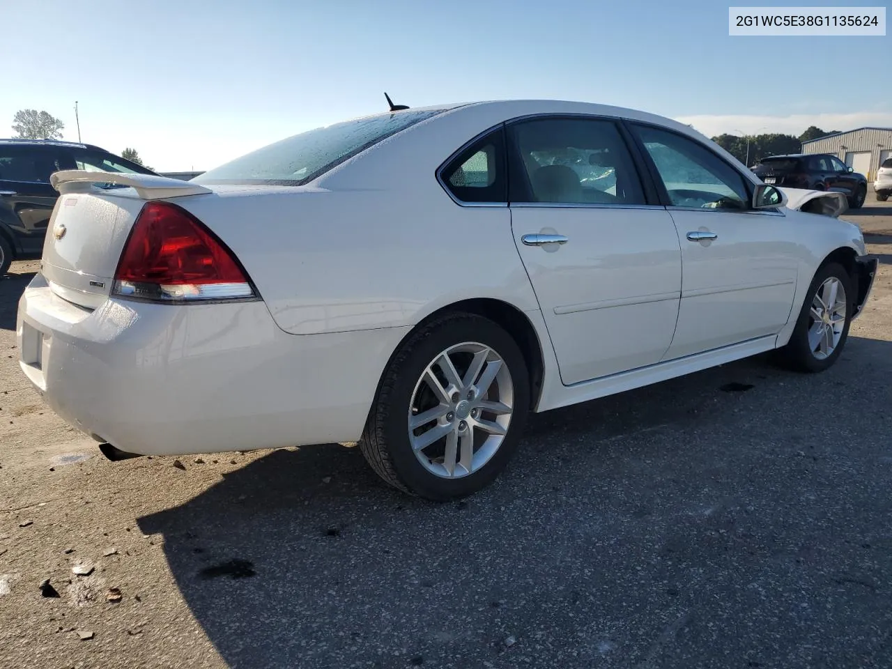 2016 Chevrolet Impala Limited Ltz VIN: 2G1WC5E38G1135624 Lot: 70606474