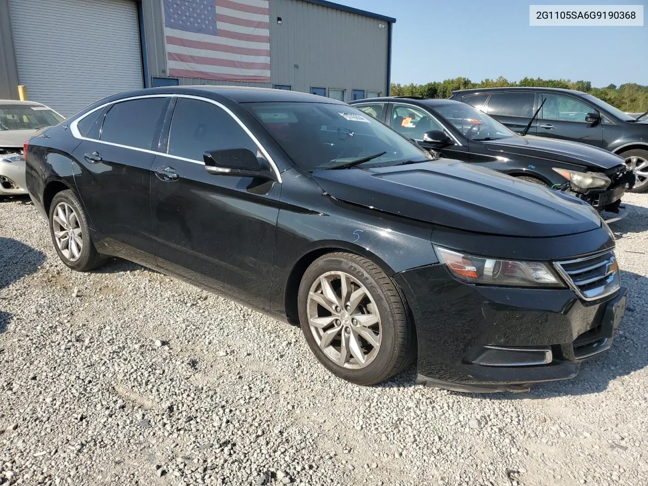 2016 Chevrolet Impala Lt VIN: 2G1105SA6G9190368 Lot: 70743654