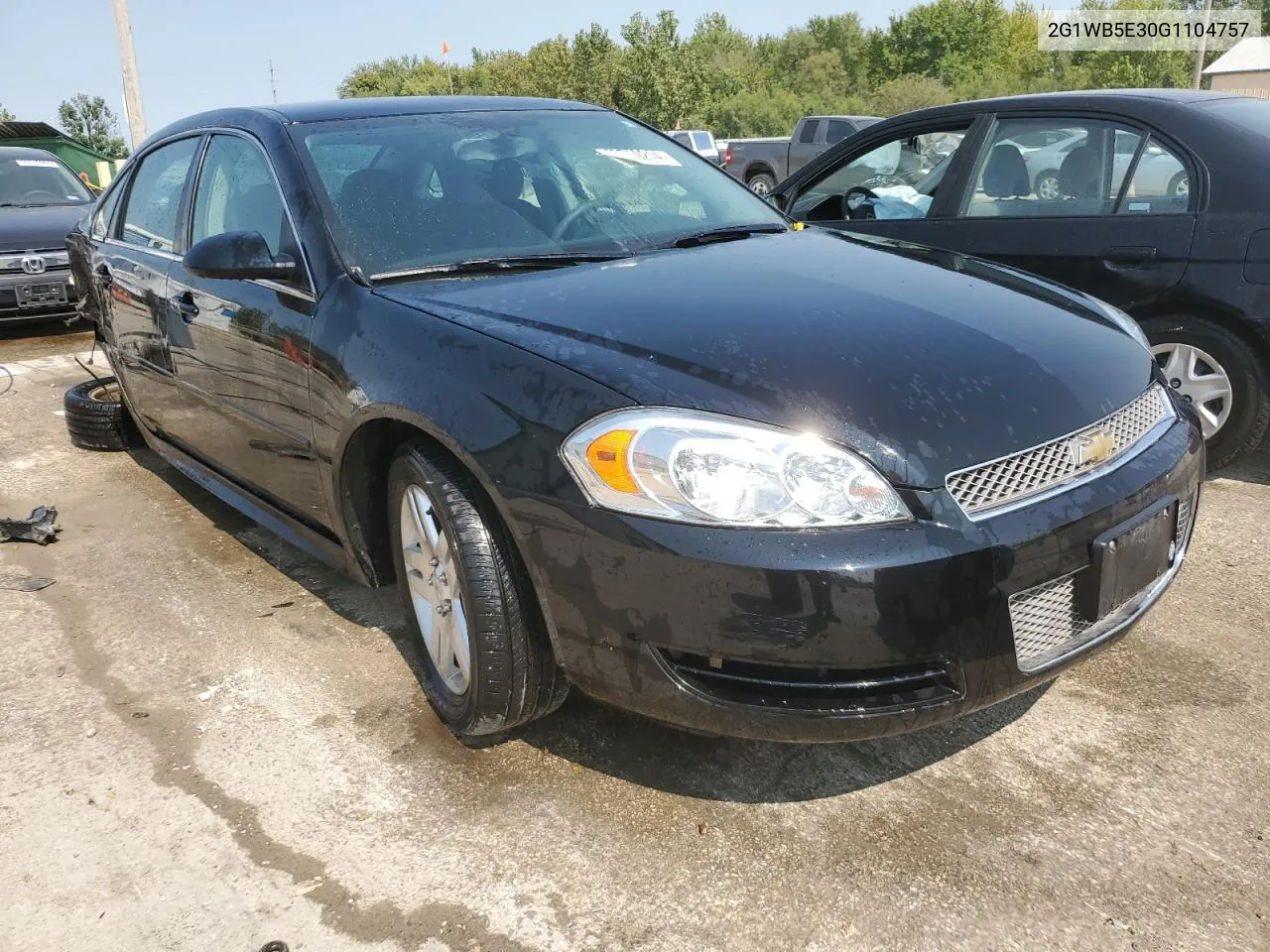 2G1WB5E30G1104757 2016 Chevrolet Impala Limited Lt