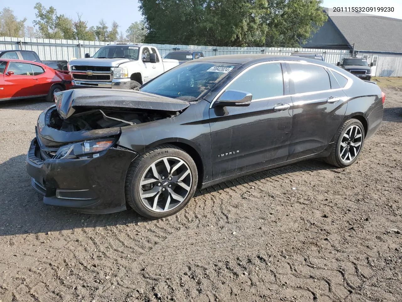 2016 Chevrolet Impala Lt VIN: 2G1115S32G9199230 Lot: 70842824