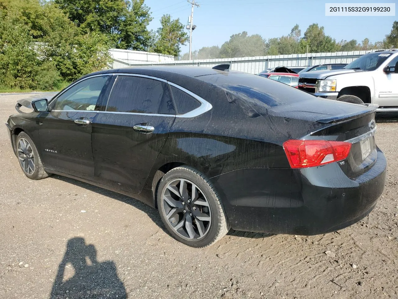 2016 Chevrolet Impala Lt VIN: 2G1115S32G9199230 Lot: 70842824