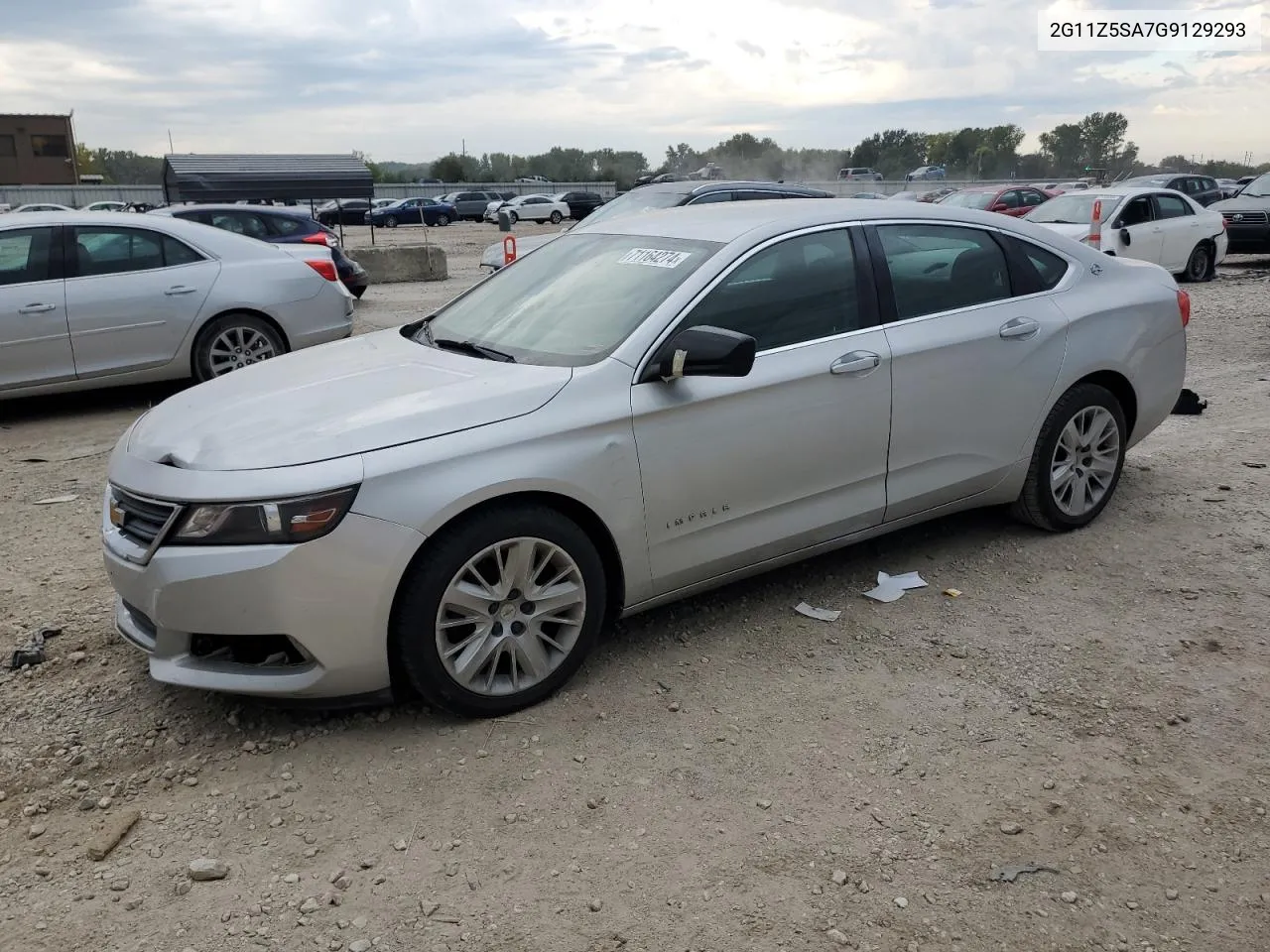 2016 Chevrolet Impala Ls VIN: 2G11Z5SA7G9129293 Lot: 71164274