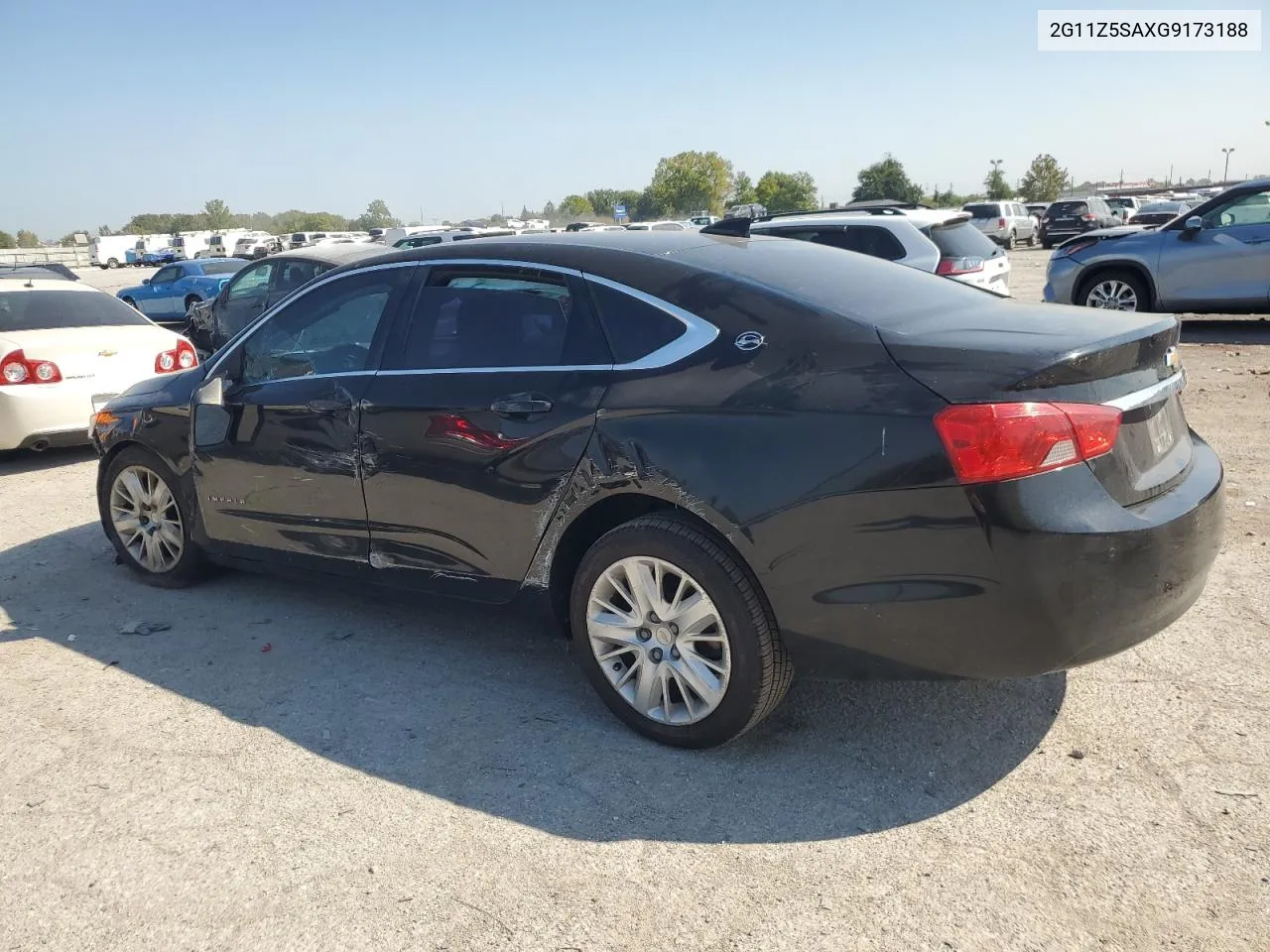 2G11Z5SAXG9173188 2016 Chevrolet Impala Ls