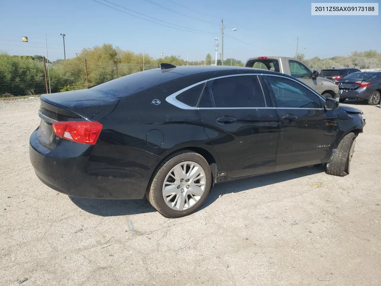 2G11Z5SAXG9173188 2016 Chevrolet Impala Ls