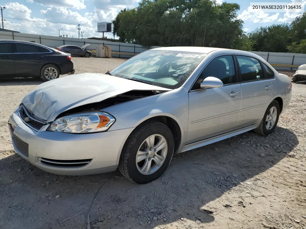 2016 Chevrolet Impala Limited Ls VIN: 2G1WA5E32G1136435 Lot: 71221734