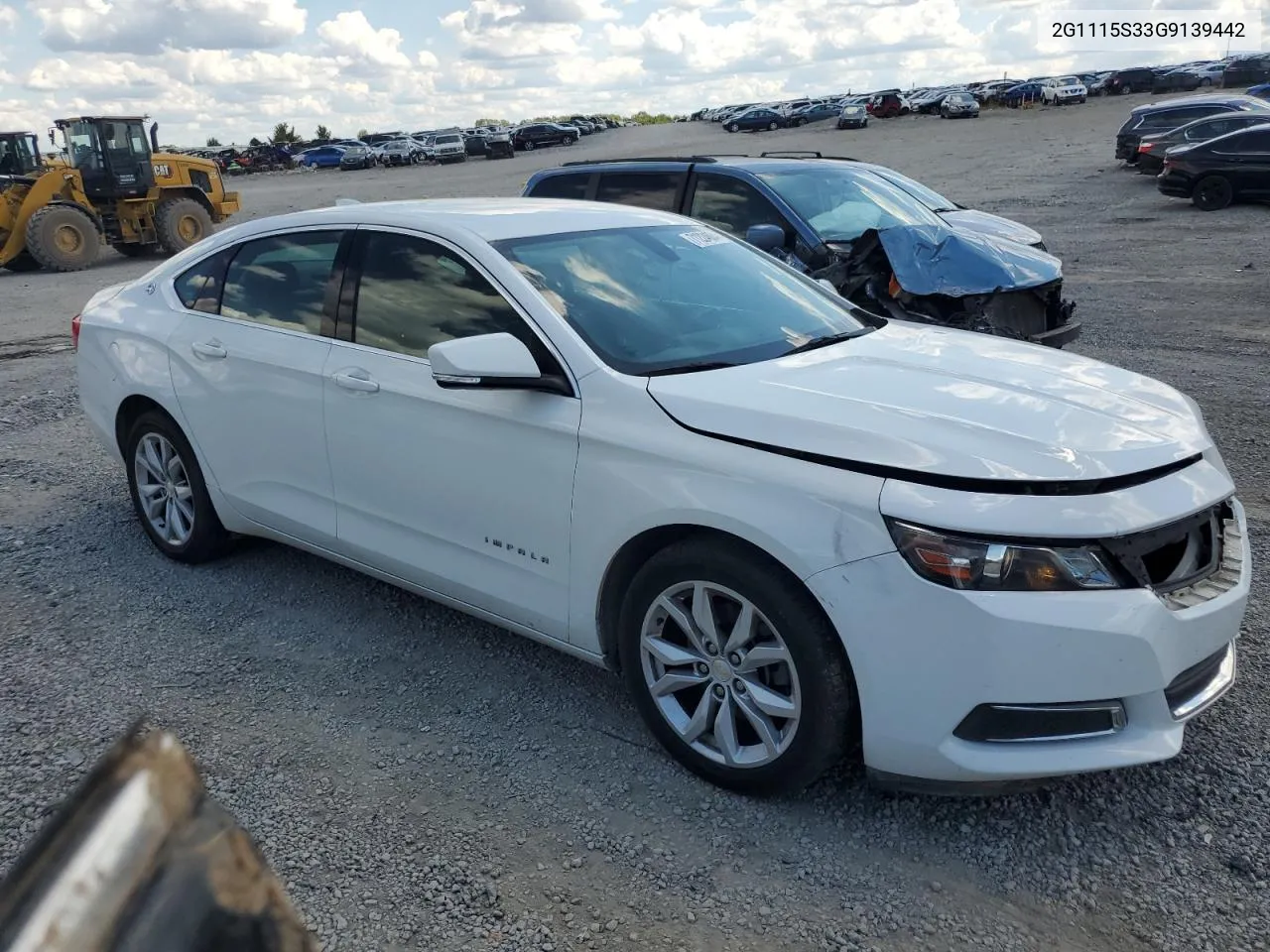 2016 Chevrolet Impala Lt VIN: 2G1115S33G9139442 Lot: 71224604