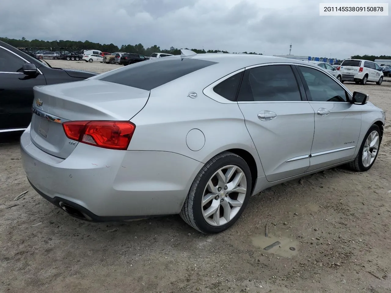 2016 Chevrolet Impala Ltz VIN: 2G1145S38G9150878 Lot: 71276104