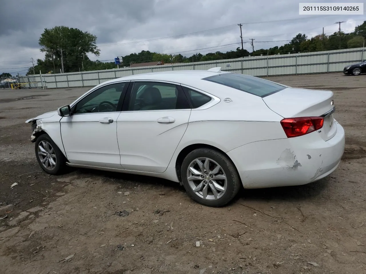 2G1115S31G9140265 2016 Chevrolet Impala Lt