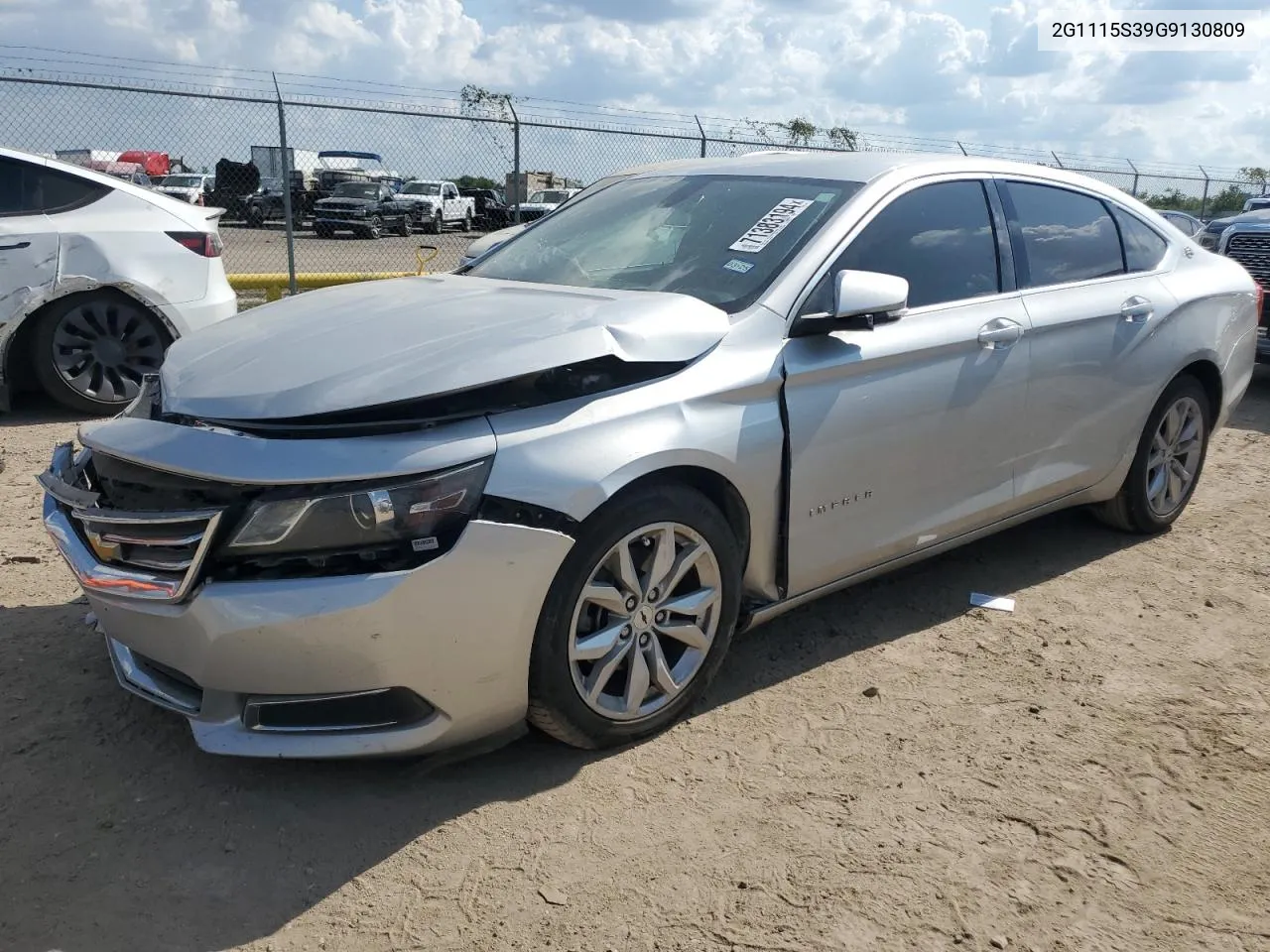 2016 Chevrolet Impala Lt VIN: 2G1115S39G9130809 Lot: 71383194