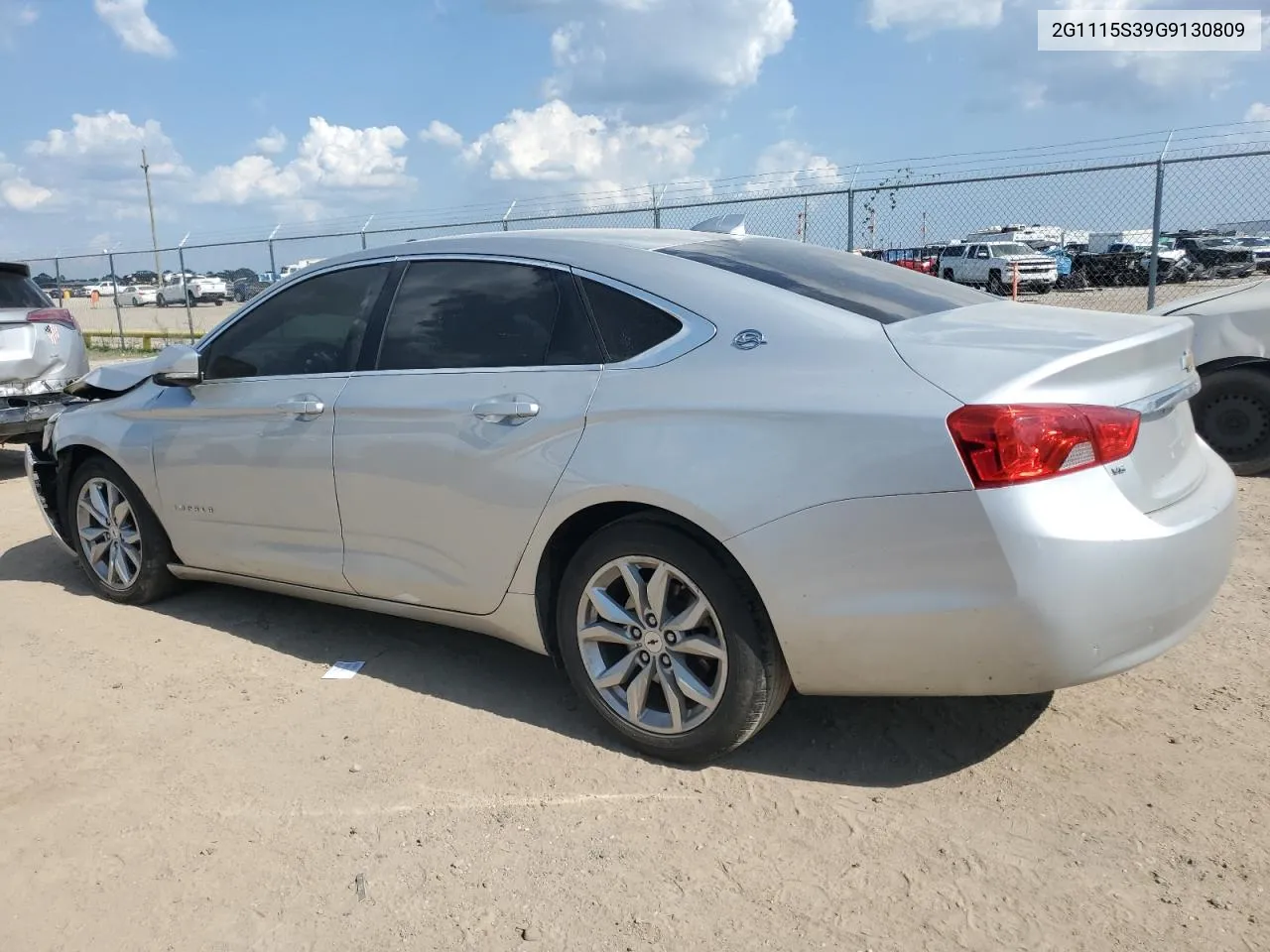 2016 Chevrolet Impala Lt VIN: 2G1115S39G9130809 Lot: 71383194