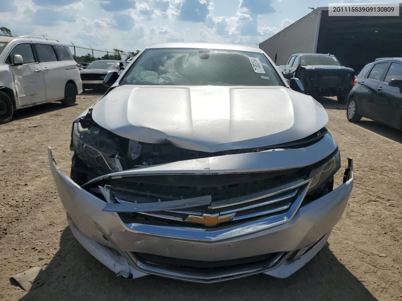 2016 Chevrolet Impala Lt VIN: 2G1115S39G9130809 Lot: 71383194