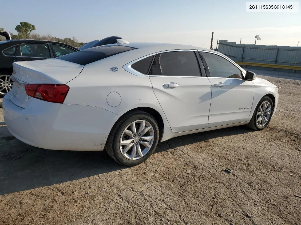 2016 Chevrolet Impala Lt VIN: 2G1115S35G9181451 Lot: 71398094