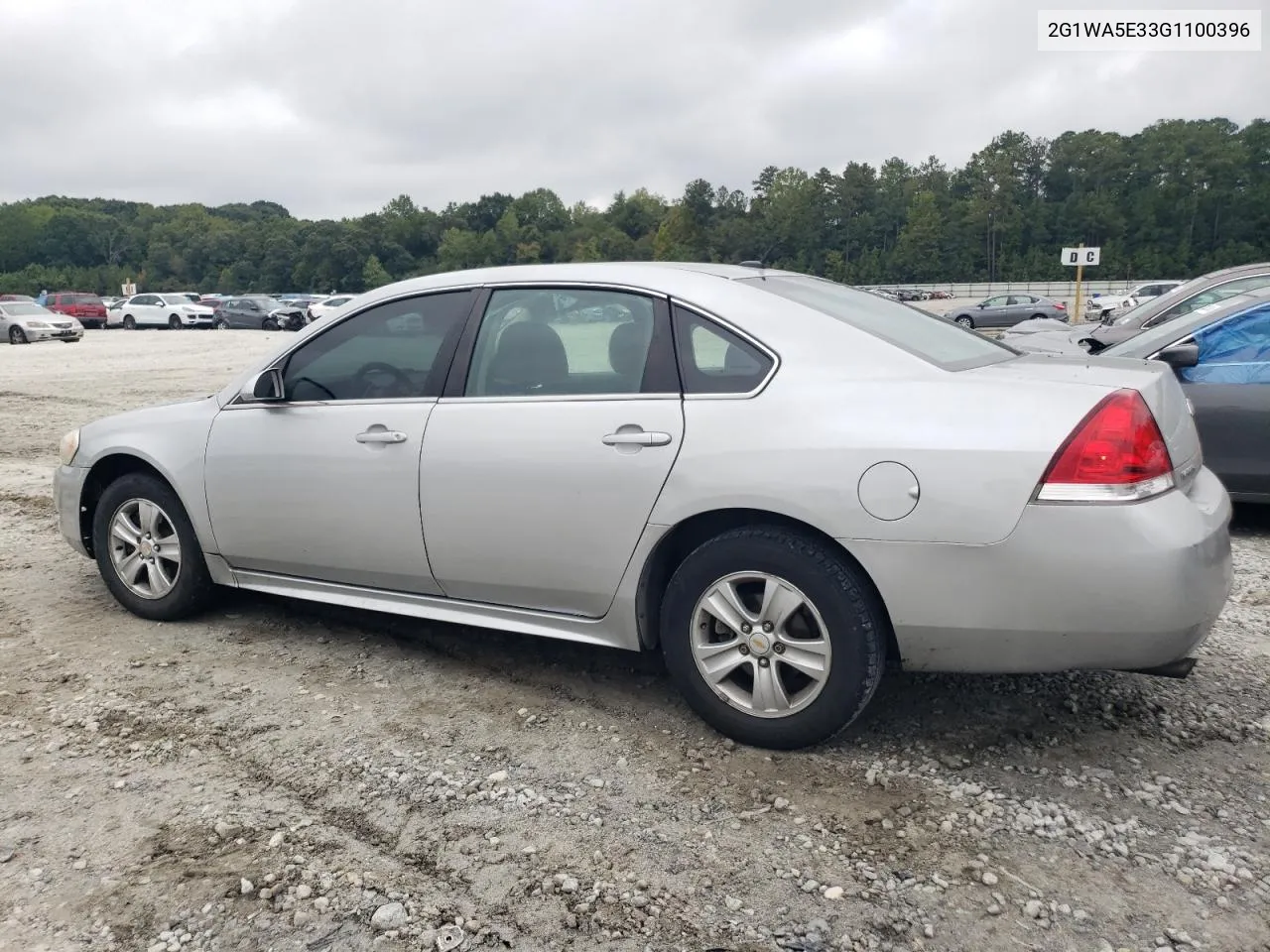 2016 Chevrolet Impala Limited Ls VIN: 2G1WA5E33G1100396 Lot: 71428384