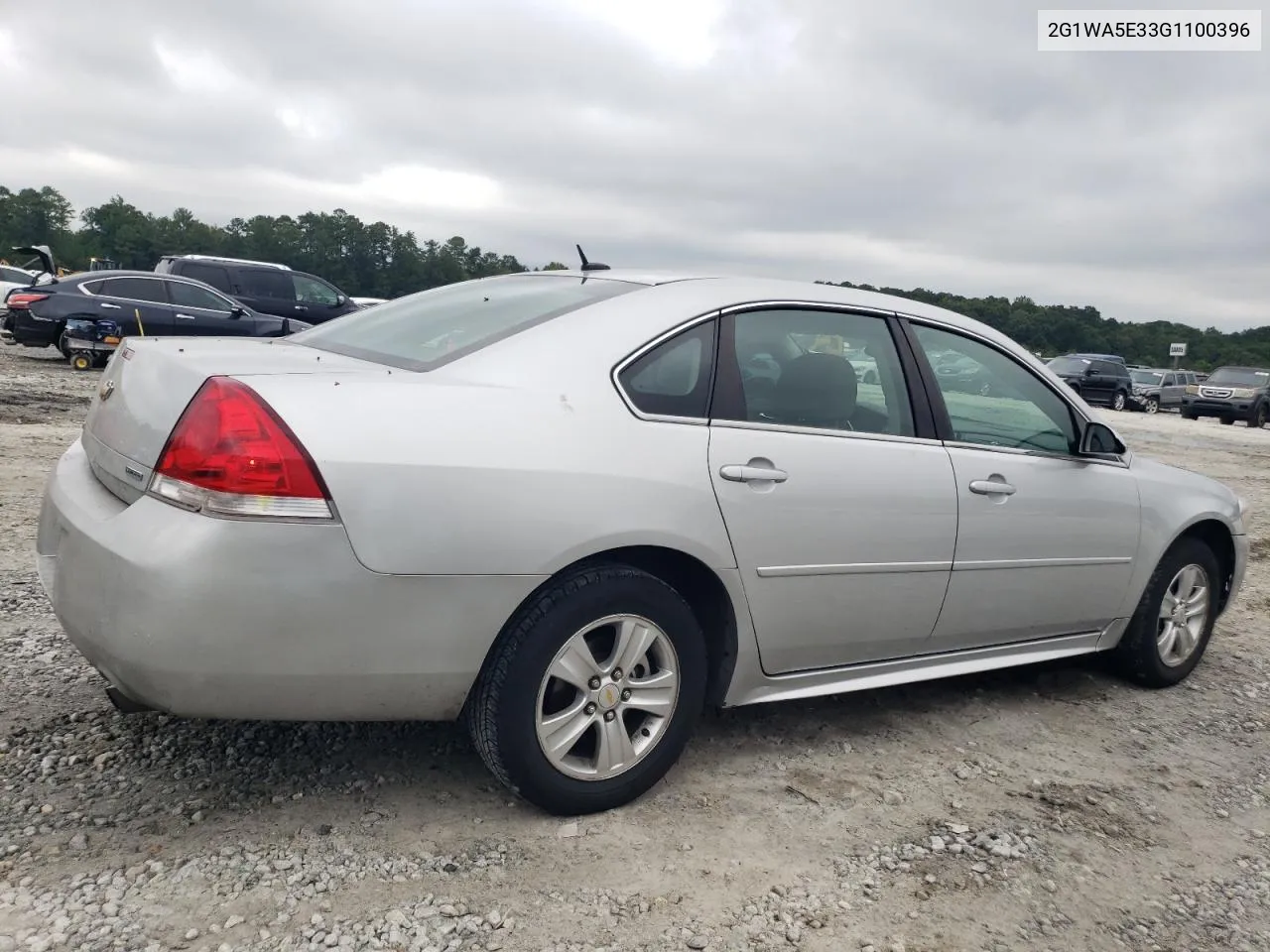 2G1WA5E33G1100396 2016 Chevrolet Impala Limited Ls