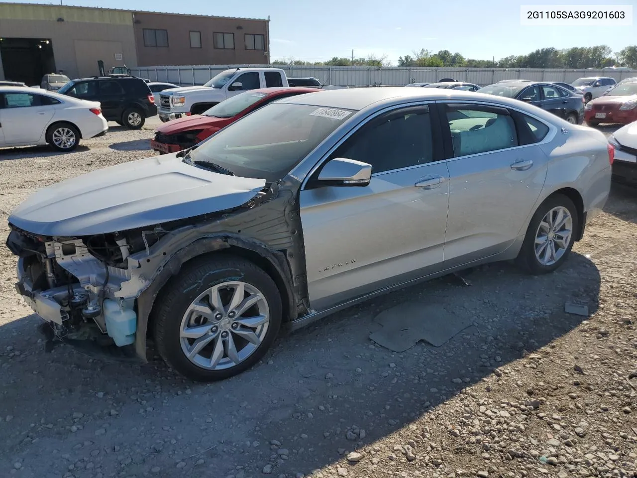 2016 Chevrolet Impala Lt VIN: 2G1105SA3G9201603 Lot: 71540964